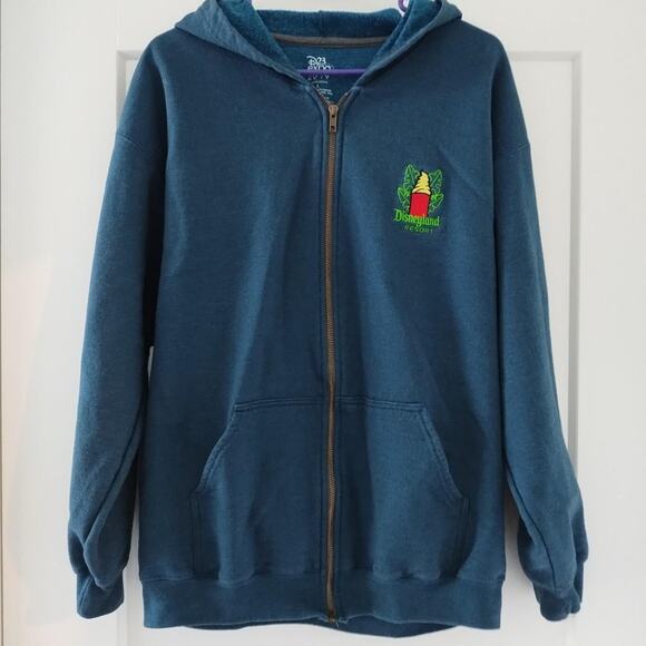 D23 Expo x Disneyland Hotel - Mickey Mouse & Dole Whip Zip-Up Hoodie - LARGE (L) - Picture 4 of 8